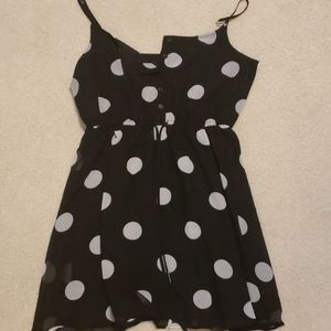 Polka dot Flowy Dress